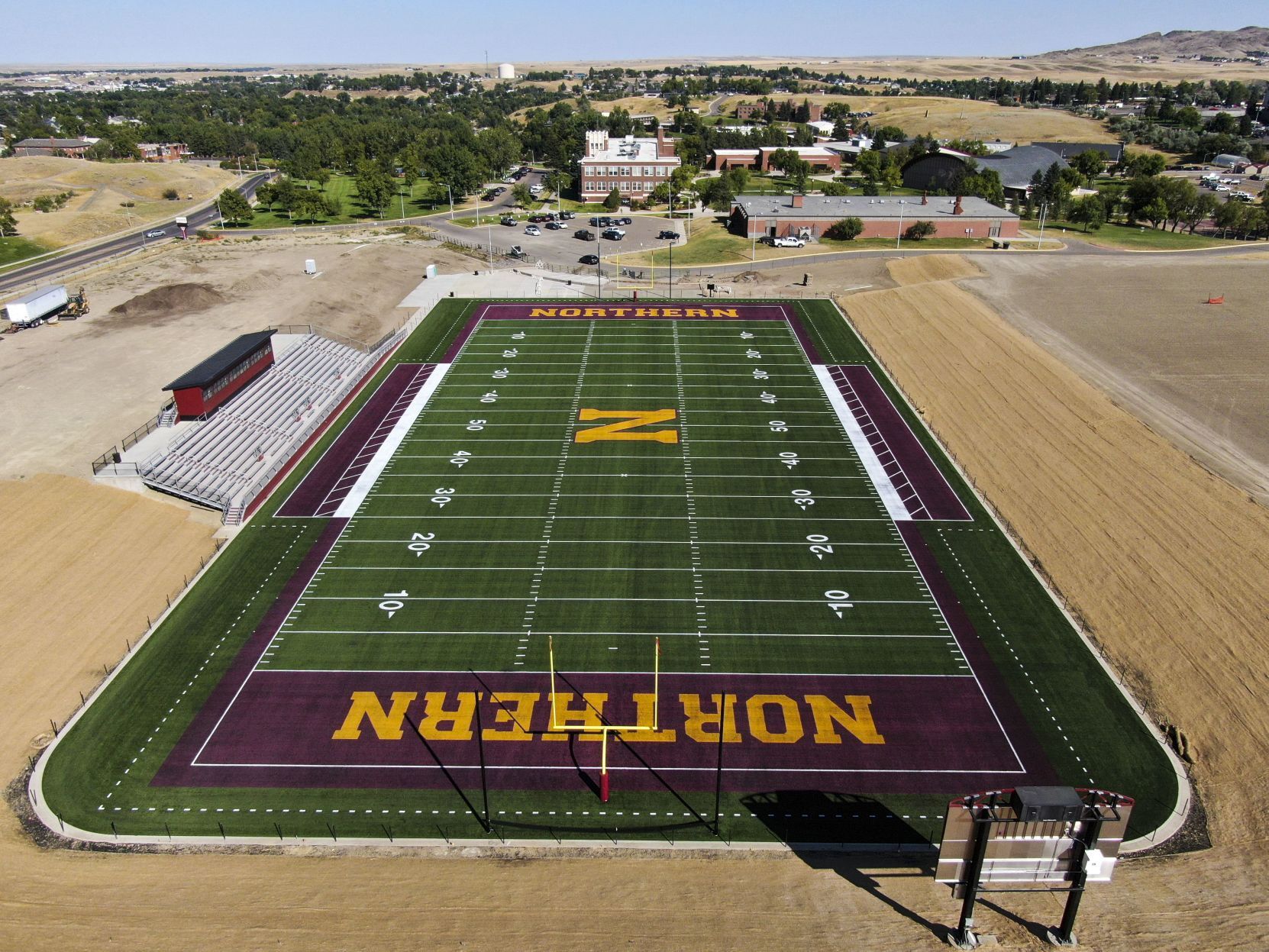 MSU-Northern field